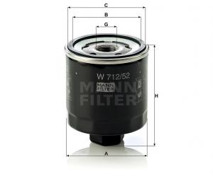 W712/52 MANN Filter