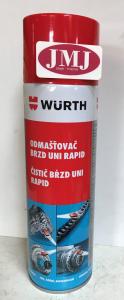 Čistič brzd Uni rapid - Würth - 500ml