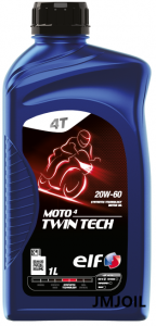 ELF moto 4 TWIN TECH 20w60 - 1L